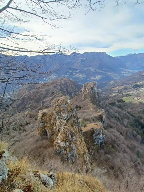 Ferrata il Nido dei Santa Croce (Corna Maria) - foto 27