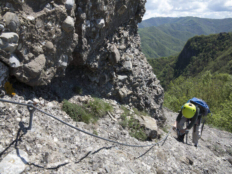 Ferrata Deanna Orlandini - Rocche del Reopasso - foto 60