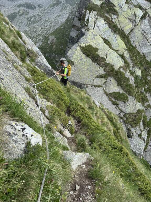 Sentiero Attrezzato dei Gemelli alla Punta Tre Vescovi - foto 14