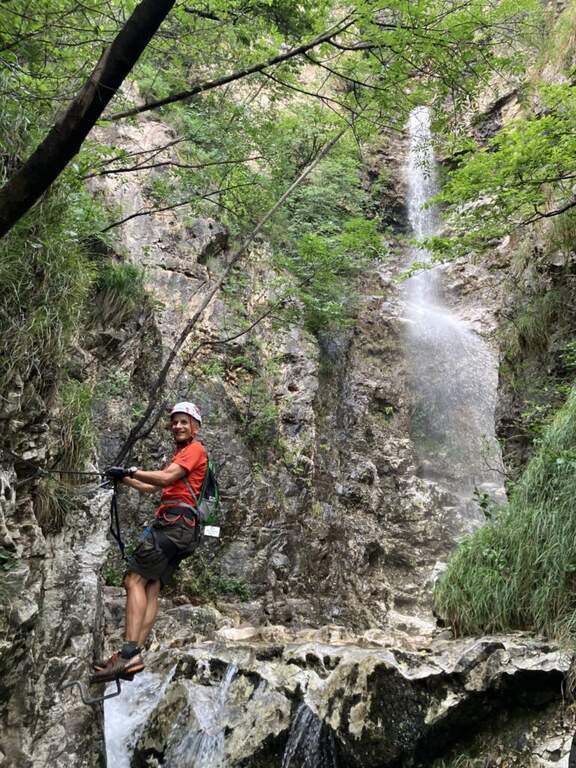 Ferrata Rio Secco a Cadino - foto 14