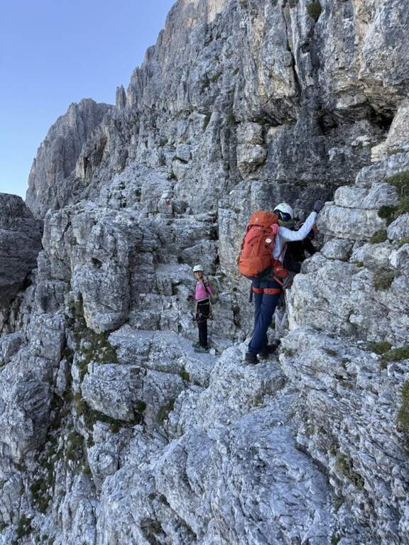 Ferrata al Passo Santner - foto 9