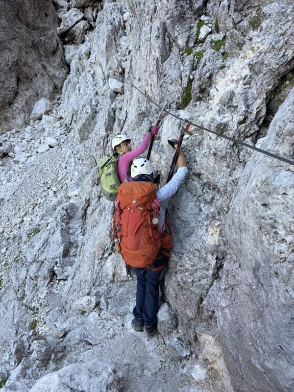 Ferrata al Passo Santner - foto 4