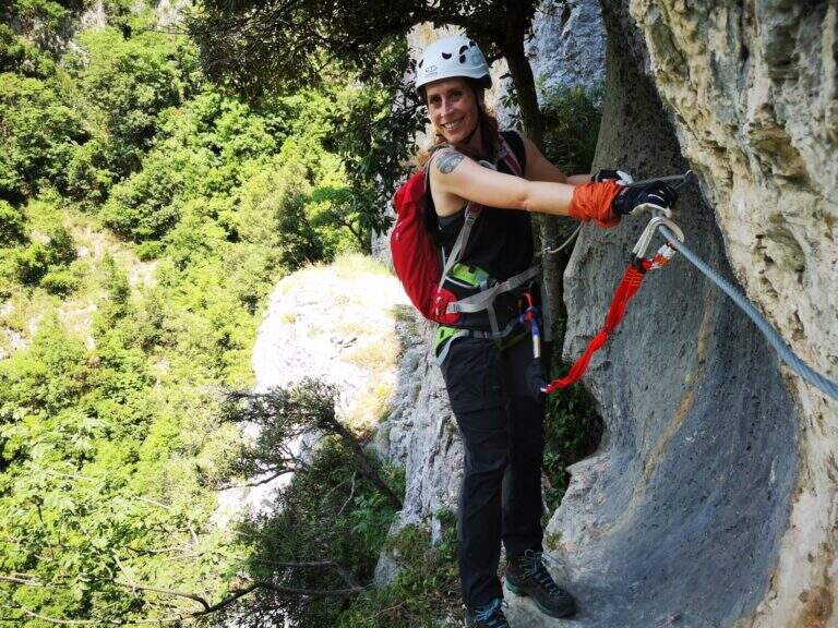 Ferrata Foro degli Occhialoni - foto 30