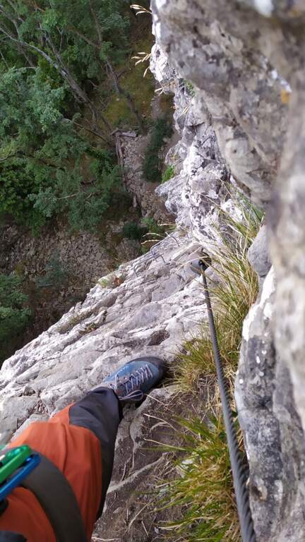 Ferrata Ovest o dell'Ultimo Sole (Pietra di Bismantova) - foto 22
