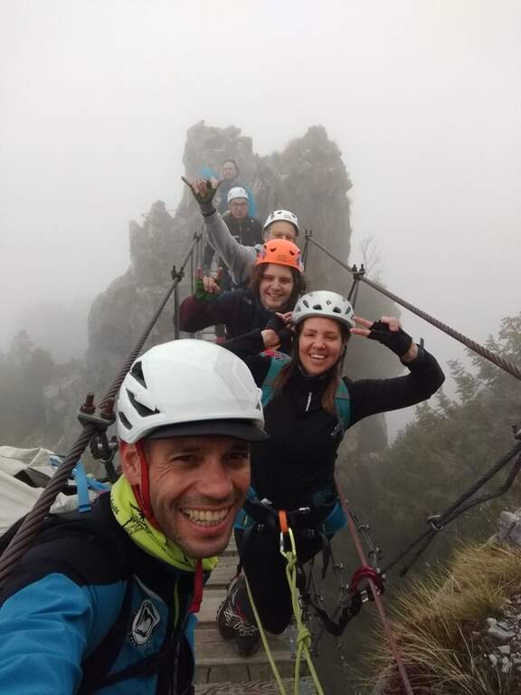 Ferrata Sass Brusai al Monte Boccaor (Grappa) - foto 38