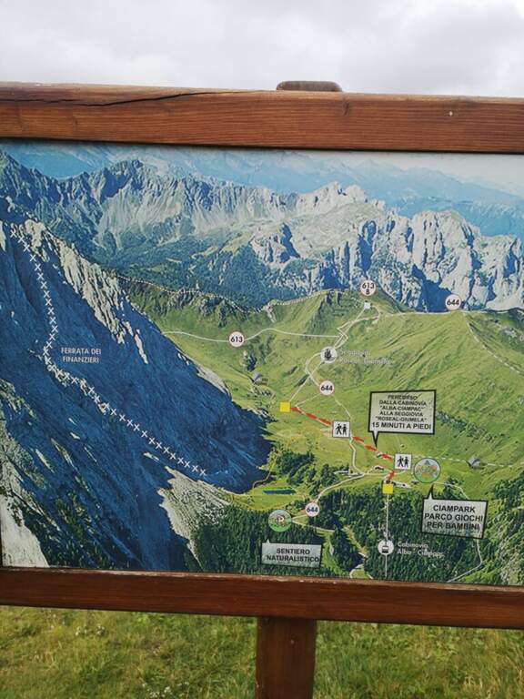 Ferrata dei Finanzieri al Colac - foto 52