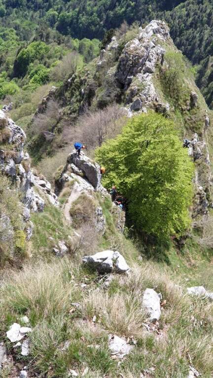 Ferrata Sass Brusai al Monte Boccaor (Grappa) - foto 33