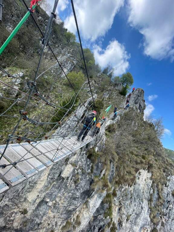 Ferrata Sass Brusai al Monte Boccaor (Grappa) - foto 34