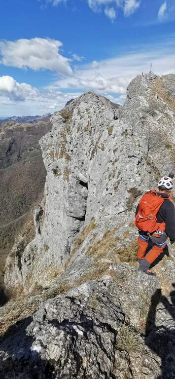 Ferrata Salvatori alla Pania Forata (Monte Forato) - foto 17