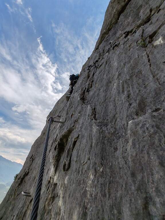 Ferrata Rino Pisetta alla Cima Garzolet (Sarche) - foto 48
