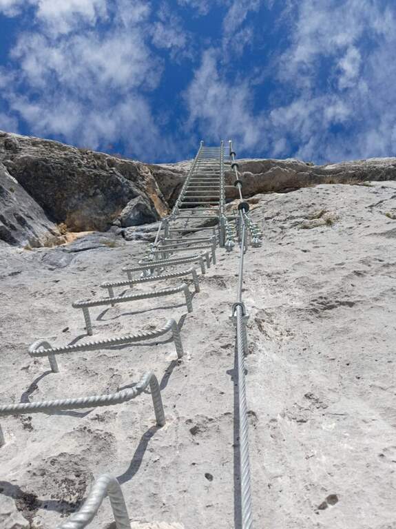 Ferrata della Croce di Fai - foto 22