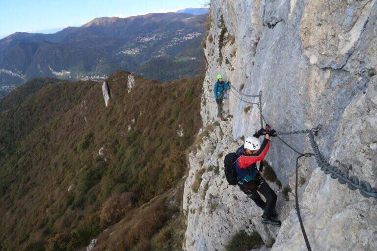 Ferrata del Venticinquennale al Corno Occidentale di Canzo - foto 19