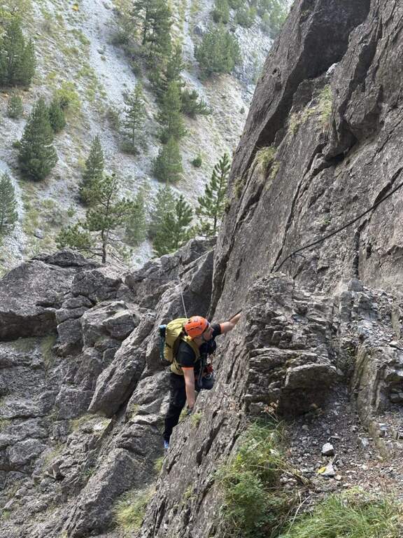 Ferrata Perona-Saglia alla Rocca di Clarì - foto 78