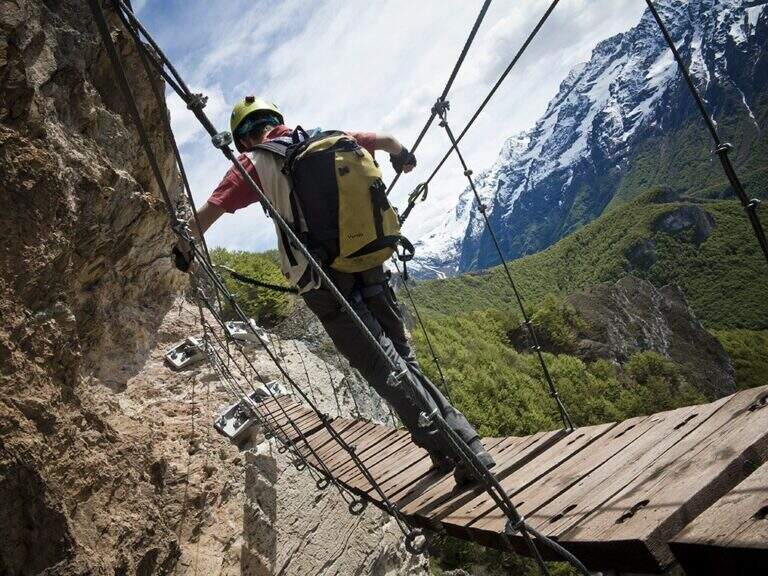 Ferrata dei Funs all'Ico Quaranta - foto 42