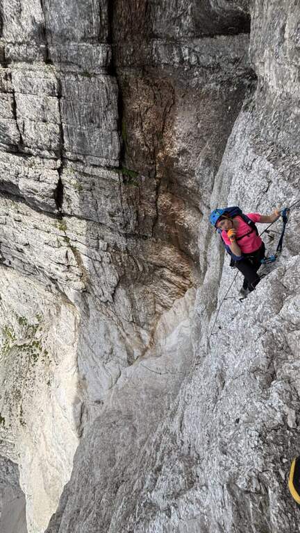 Ferrata della Vita al Mangart - foto 54