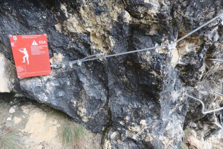 Ferrata della Croce di Fai - foto 14
