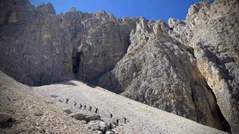 Ferrata Oskar Schuster al Sassopiatto - foto 29