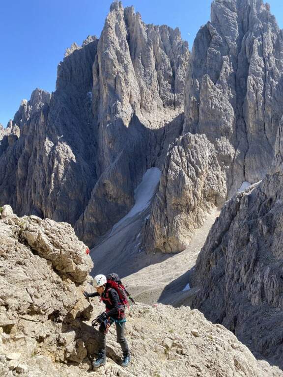 Ferrata Oskar Schuster al Sassopiatto - foto 28