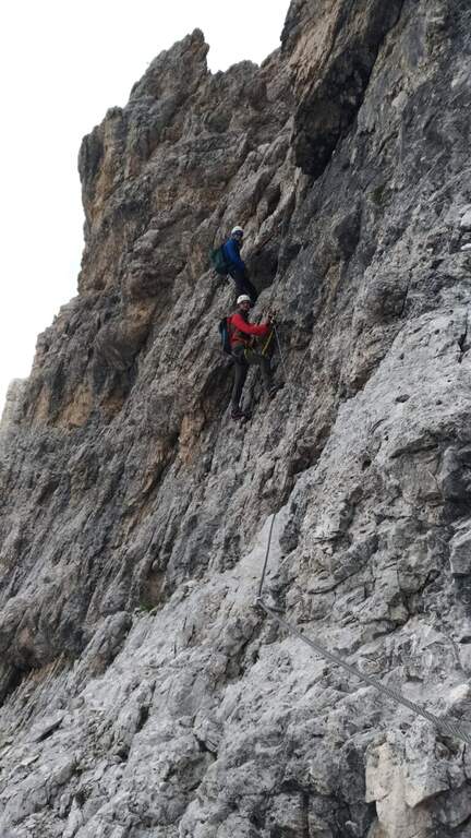 Ferrata Cesco Tomaselli a Cima Fanes - foto 44