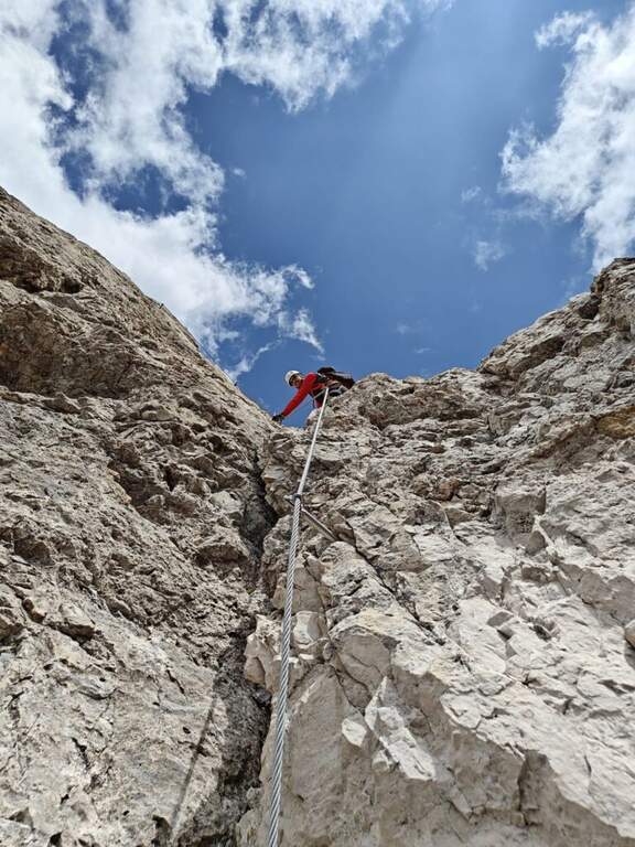 Ferrata Cesco Tomaselli a Cima Fanes - foto 45