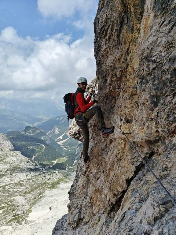 Ferrata Cesco Tomaselli a Cima Fanes - foto 46
