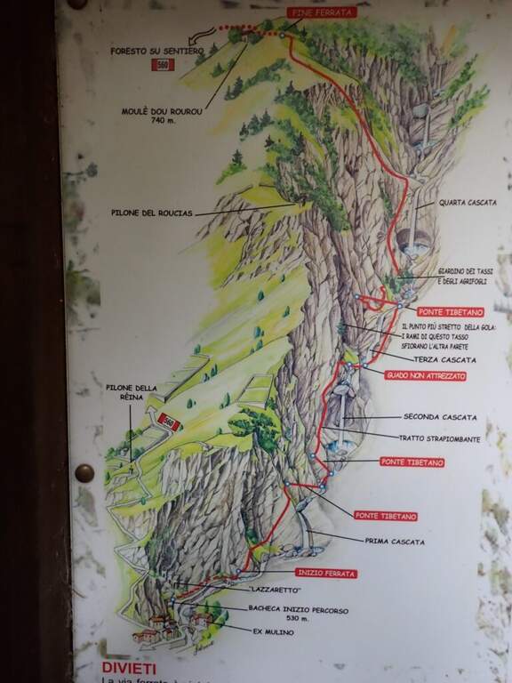 Ferrata dell'Orrido di Foresto - foto 70