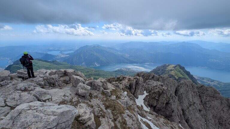 Sentiero Attrezzato della Cresta Sinigaglia alla Grigna Meridionale - foto 14