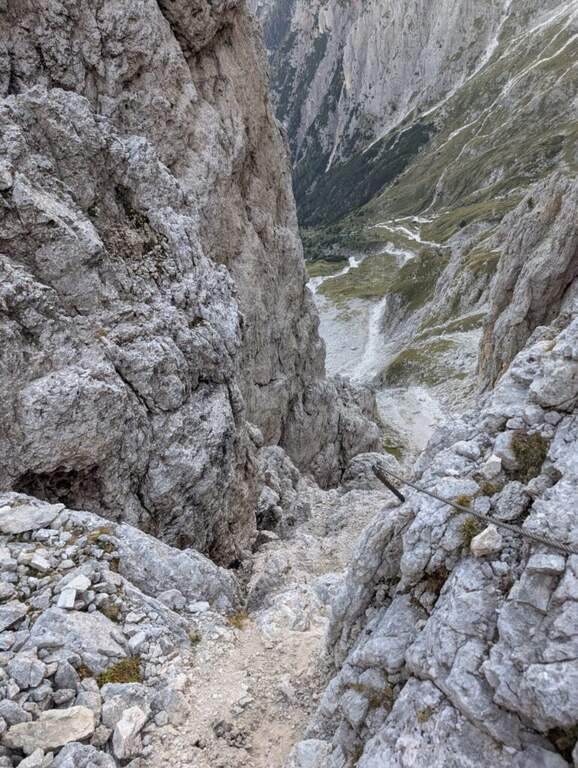 Ferrata Fiamme Gialle alla Croda Granda - foto 55