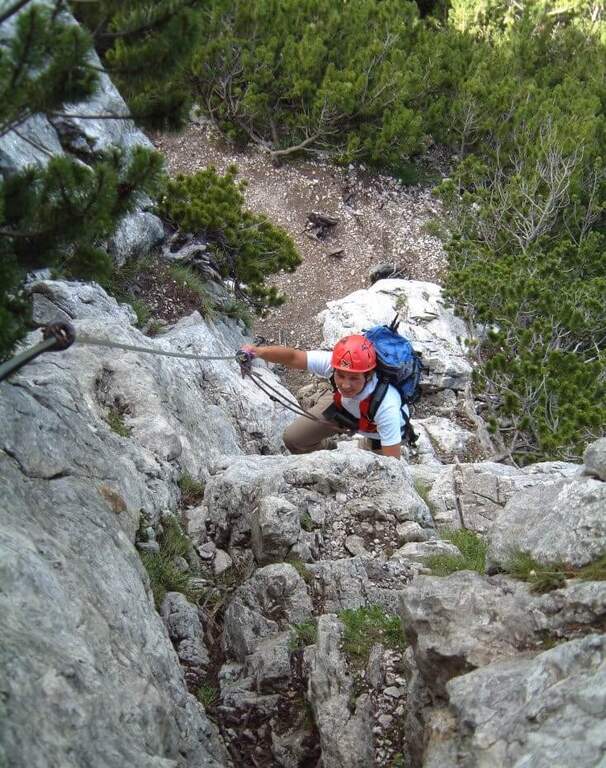 Ferrata Bovero al Col Rosà - foto 8