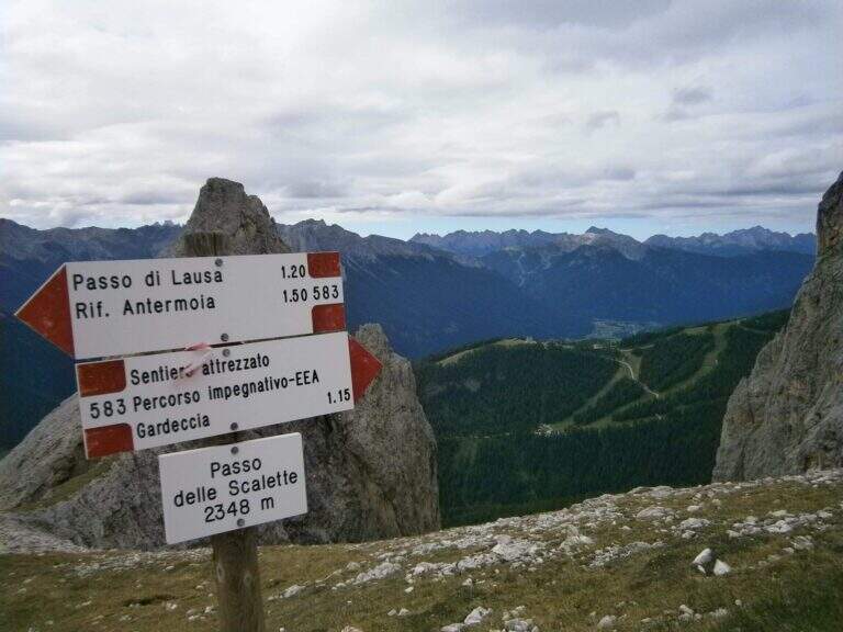 Sentiero Attrezzato delle Scalette al Catinaccio (Larsec)