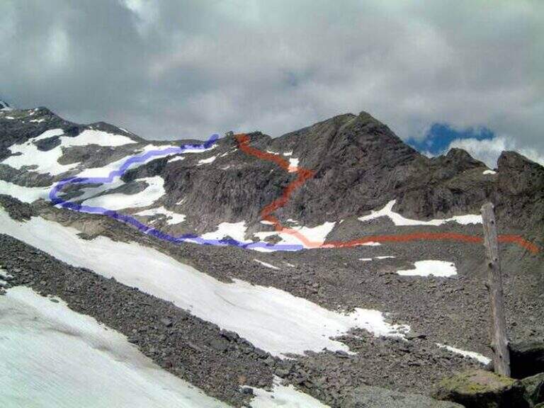 Ferrata del Camino / del Ghiacciaio al Sasso Nero - foto 16