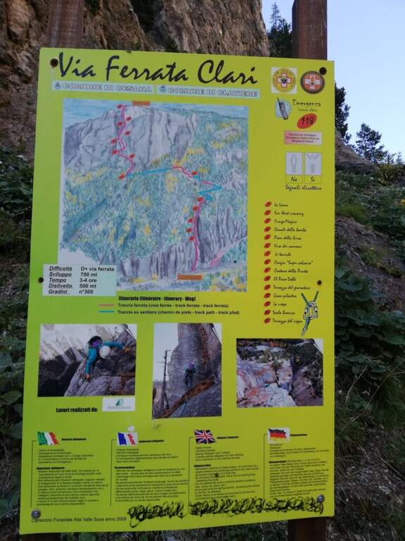 Ferrata Perona-Saglia alla Rocca di Clarì - foto 94