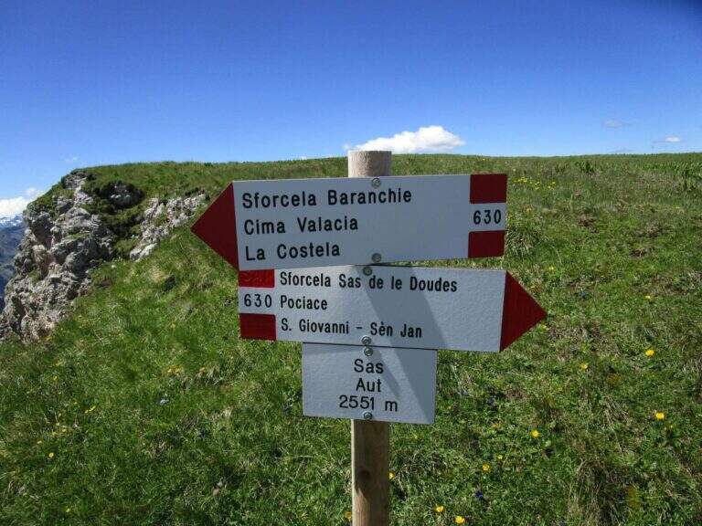 Ferrata Franco Gadotti al Sas Aut - foto 24