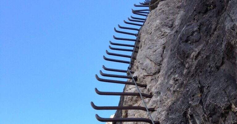 Ferrata La Scala del Menighel - foto 3