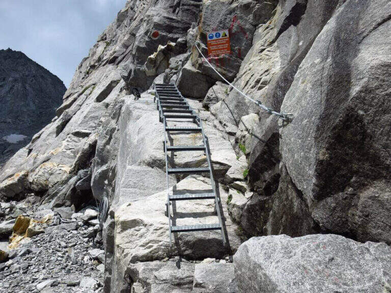Ferrata del Camino / del Ghiacciaio al Sasso Nero - foto 21