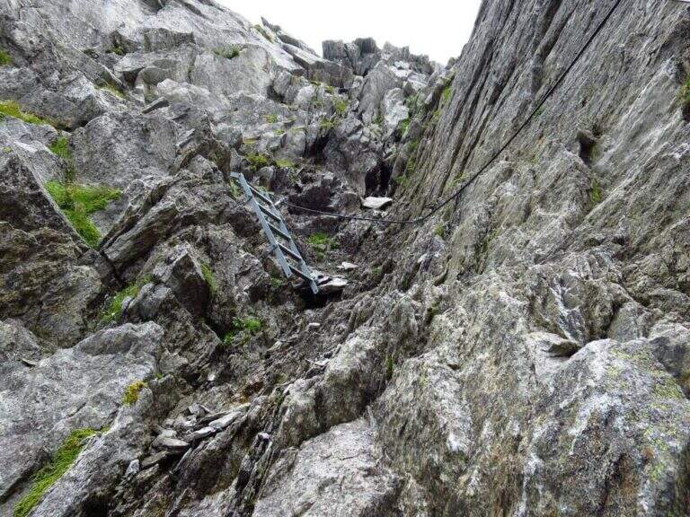 Ferrata del Camino / del Ghiacciaio al Sasso Nero - foto 27