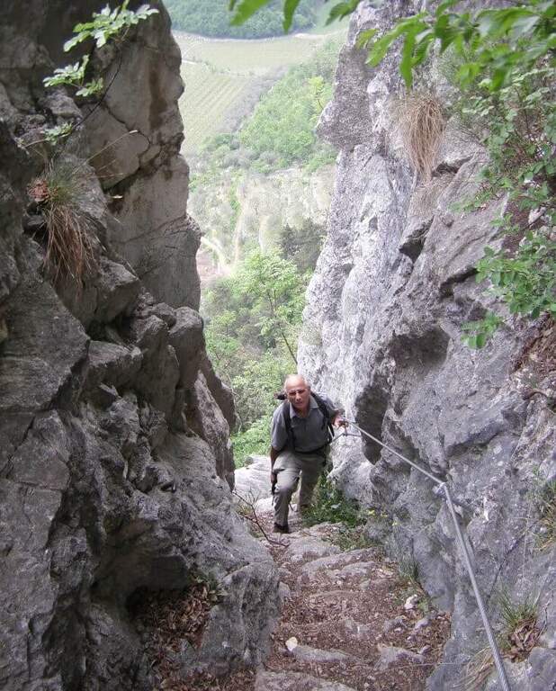 Sentiero Attrezzato delle Cavre (Scaloni e Anglone) - foto 27