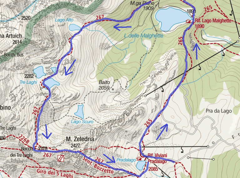 Sentiero Attrezzato Bozzetti al Monte Zeledria - foto 5