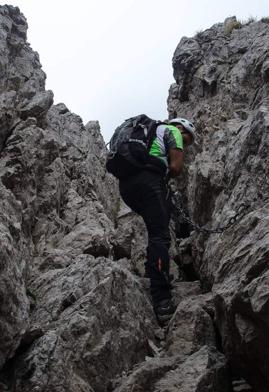 Sentiero Attrezzato Cecilia alla Grigna Meridionale - foto 11