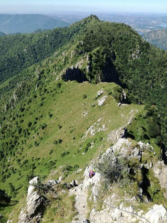 Sentiero Attrezzato della Cresta Giumenta al Monte Magnodeno - foto 9