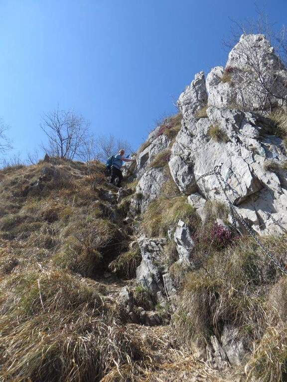 Sentiero Attrezzato della Cresta Giumenta al Monte Magnodeno - foto 6