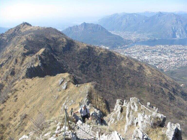 Sentiero Attrezzato della Cresta Giumenta al Monte Magnodeno - foto 3