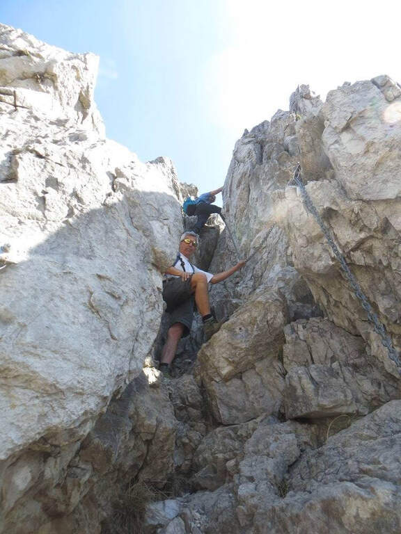 Sentiero Attrezzato della Cresta Giumenta al Monte Magnodeno - foto 13
