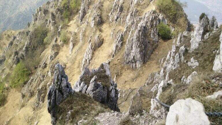 Sentiero Attrezzato della Cresta Giumenta al Monte Magnodeno - foto 11