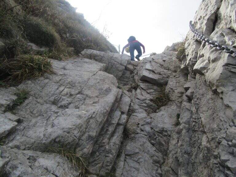Sentiero Attrezzato della Cresta Giumenta al Monte Magnodeno - foto 12