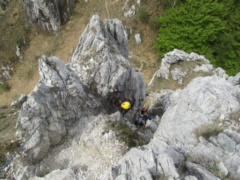 Sentiero Attrezzato della Cresta Giumenta al Monte Magnodeno - foto 15