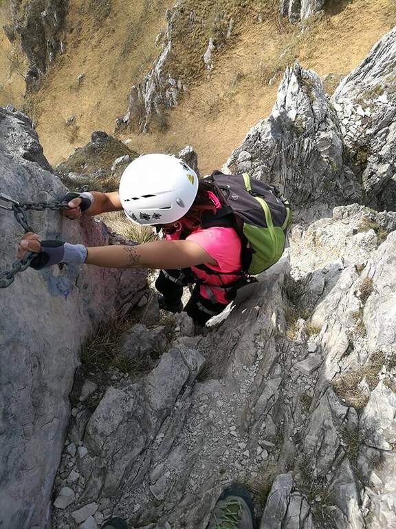 Sentiero Attrezzato della Cresta Giumenta al Monte Magnodeno - foto 16