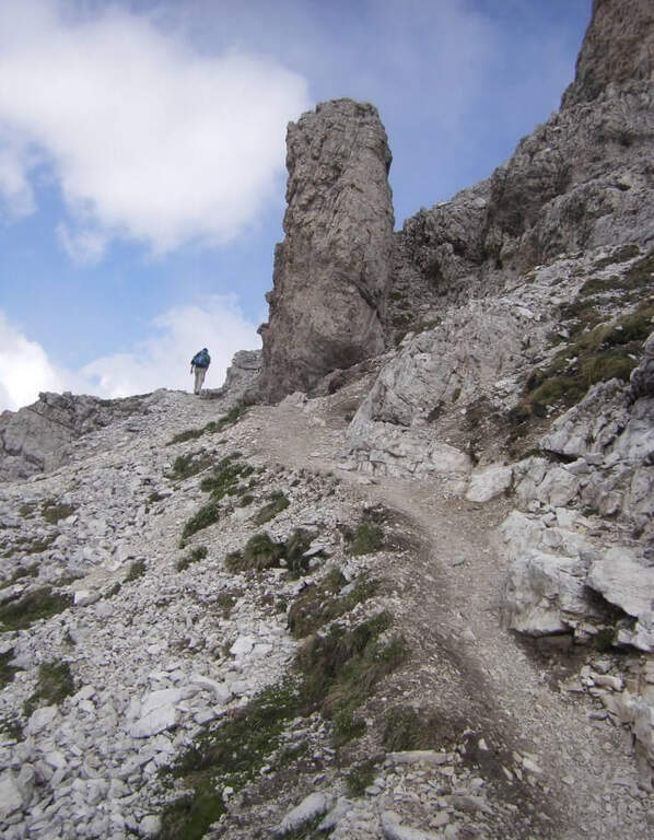 Sentiero Attrezzato Kaiserjager al Lagazuoi - foto 23