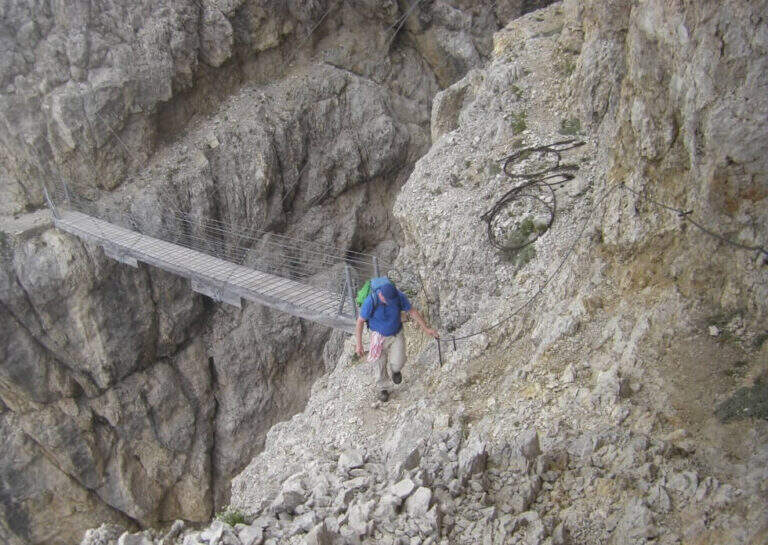 Sentiero Attrezzato Kaiserjager al Lagazuoi - foto 13