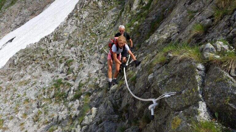 Sentiero Attrezzato al Rifugio Dalmazzi – Bacino del Triolet - foto 6